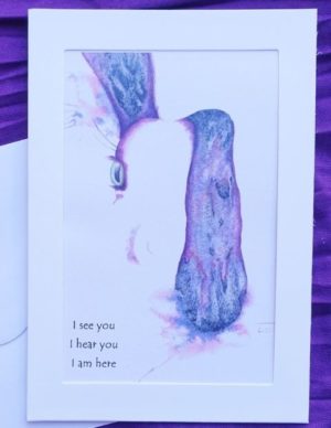 Raine The Rabbit Poem – Card